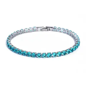 VVS Vault Diamond Bracelet - Auqamarine