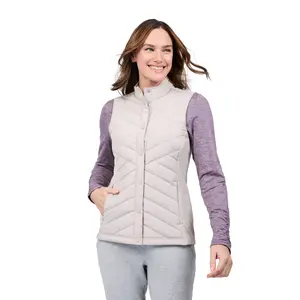 Free Country Women's Hybrid Button Front Vest