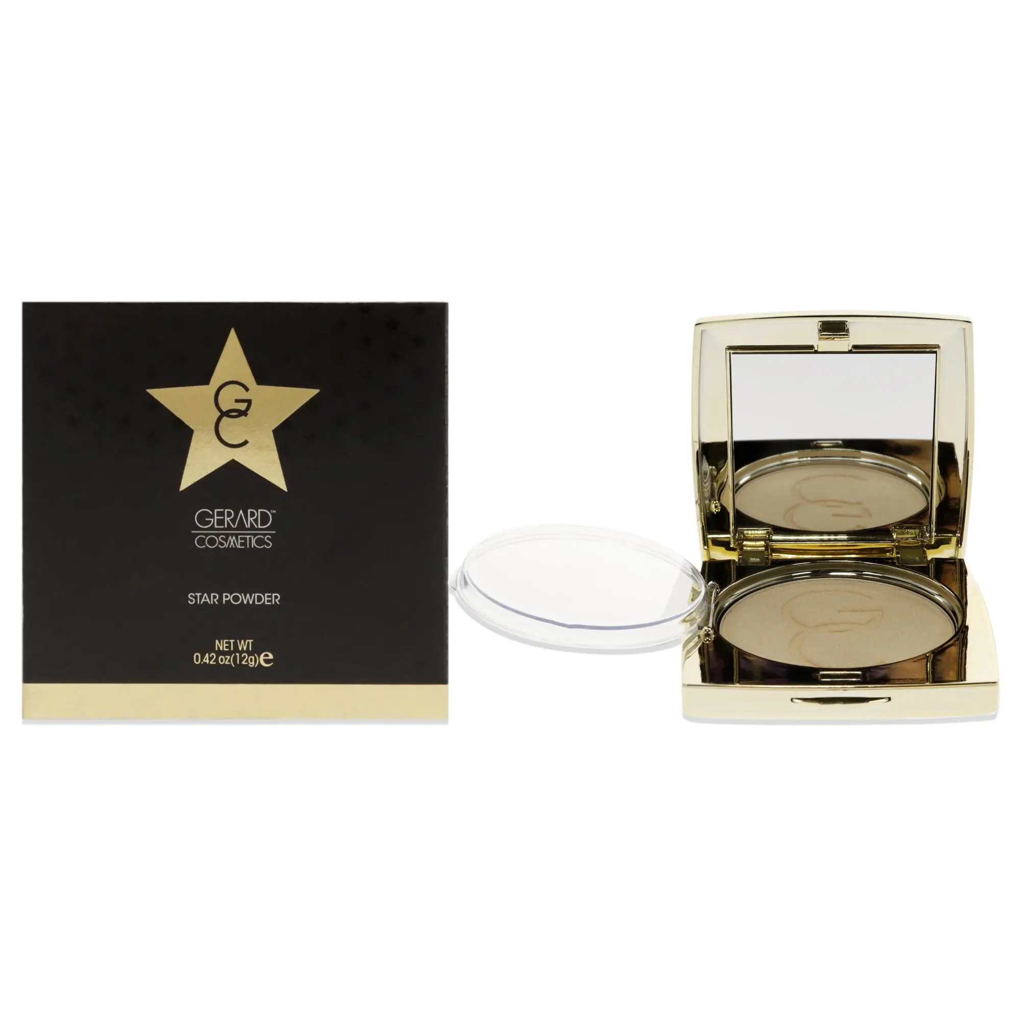 Women's Compact Radiant Star Powder Highlighter Makeup - Audrey by Gerard Cosmetic, Powder Form, 0.42oz
