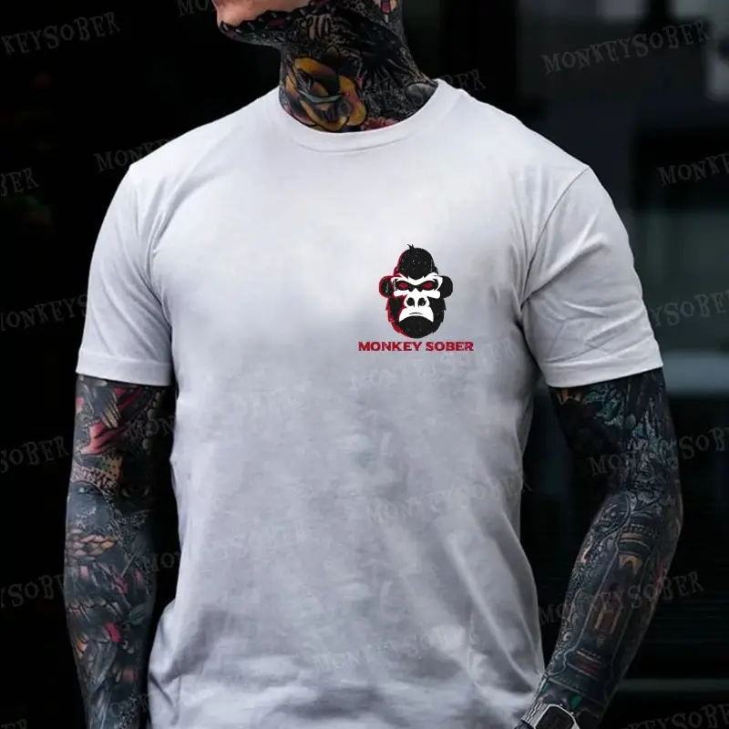 Monkeysober Pure Cotton Men's Suitable For All Seasons I'm Not Fat