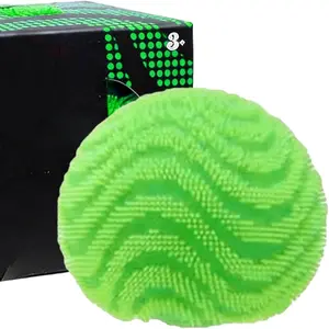 Fuzz Ball Squishy Toys, Soft Fidget Toy for Anxiety Relief, Fuzz Stress Ball, Sensory Squishy Ball Adults Anxiety Stress Relief Toy Green