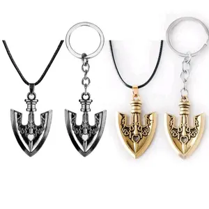 Jojo' Bizarre Adventure Stand Arrow Necklace and Keyring keychains