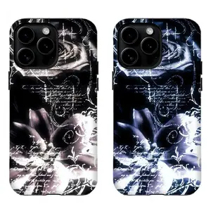 Gothic Dark Rose and Lily Phone Case | Vintage Gorgeous Floral Phone Case, Compatible with iPhone 17/16/15/14/13/12/11 Pro Max/Plus and Samsung Galaxy S23FE/22/23/24/25 | Durable Phone Case | Perfect Gift for Him | The Best Gift tiktokshopspringglowup