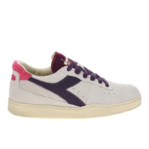 diadora Womens Mi Basket Low Arctic Lace Up Sneakers Shoes Casual - Beige