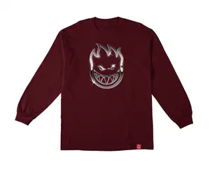 Spitfire - Chrome Bighead Maroon LS