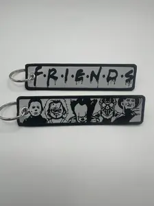 PrimeSecrets Horror Keychains: Perfect for Motorcycles, Scooters, Cars, Mopeds, Backpacks & Gifts – Featuring Halloween Icons: Coraline, Terrifier, Jason, IT, LeatherFace, Chucky, Michael Myers, etc
