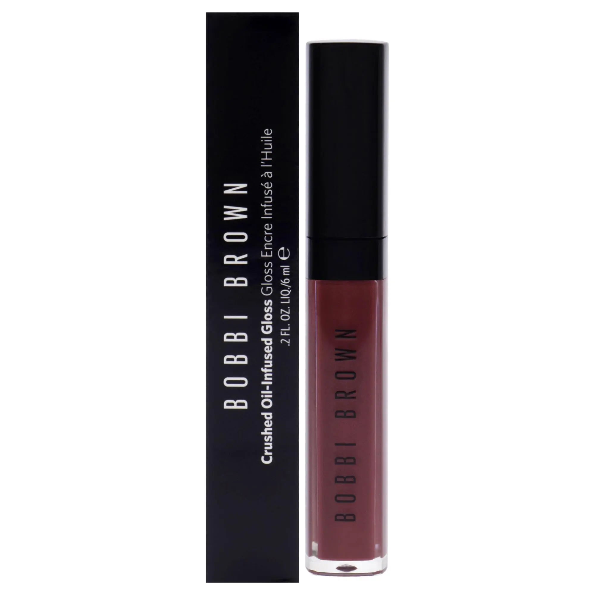 Bobbi Brown Slow Jam Crushed Oil-Infused Lip Gloss for Women - Smooth, Compact, Luxury Makeup - 0.2 fl oz, Oil Infusion