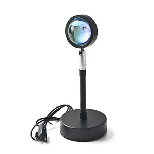 Sunset Projection Lamp with Remote Control, USB Powered Multiple Colors LED APP Control Sunset Light, Night Light for Room Decor, Photography, Party