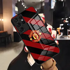 Manchester United  Phone Case for Samsung S26 S25 Plus S20 S20 Plus S22 Ultra S23 FE S21 Plus S21 Ultra Glass cover