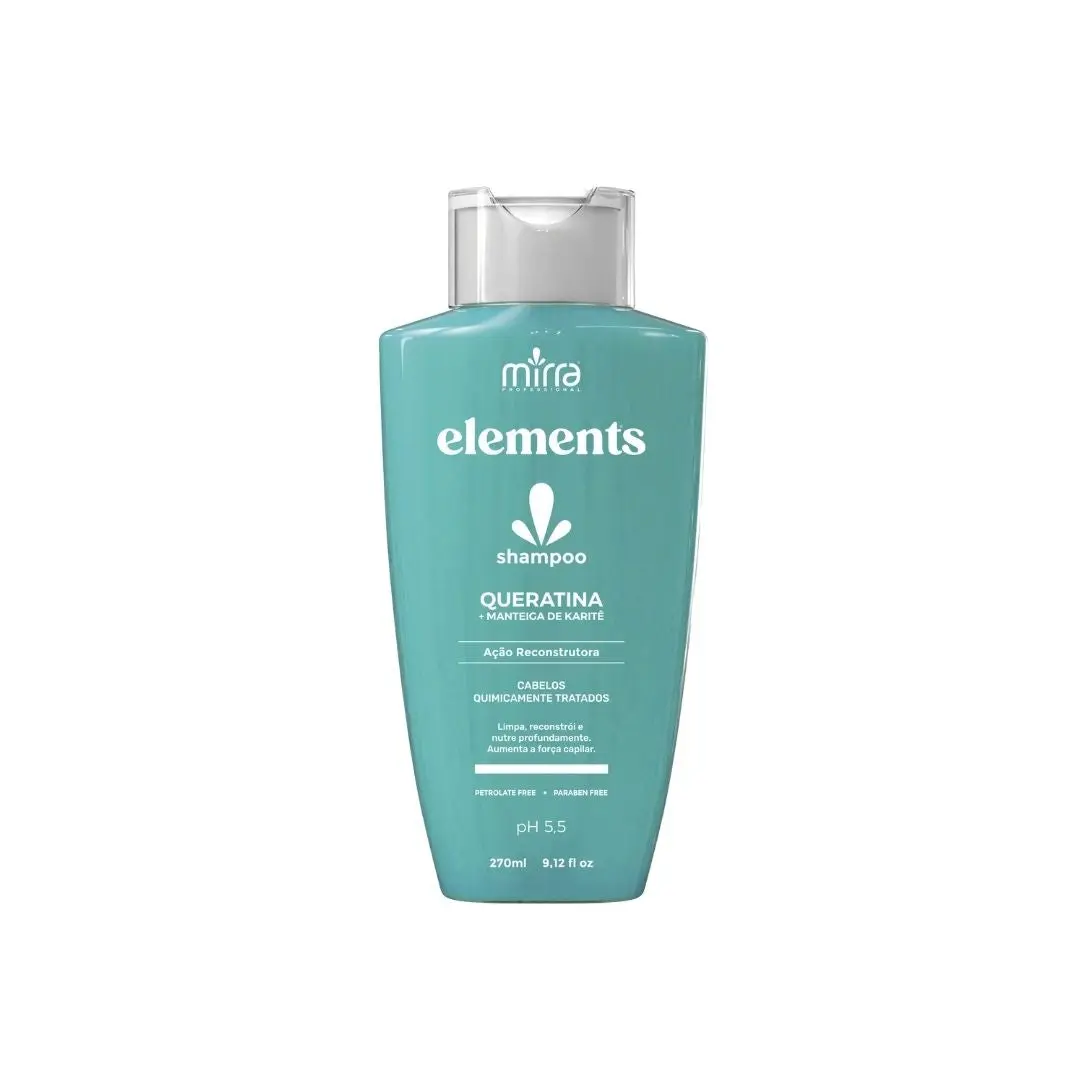 KERATIN + SHEA BUTTER SHAMPOO - 270ml