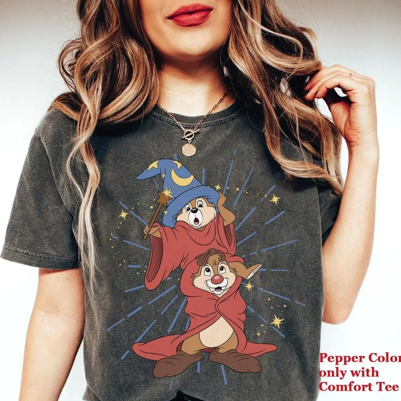 #ChipNDalee Costume Shirt, Sorcerer Funny Tee, Double Trouble Matching Outfit, Hollywood Studios Trip Shirt, Family Matching LUKAU