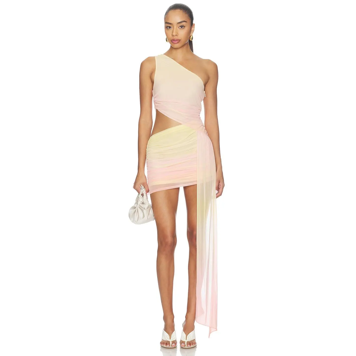 Lovers and Friends Viola Mini Dress in Sunset Ombre