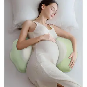 Pregnancy Pillows for Sleeping, Memory Foam Maternity Pillow Support for Back Belly HIPS, Adjustable Travel Wedge Pillow for Pregnant Women, Side Spleeping Pregnant Pillows with Cooling Pillowcase