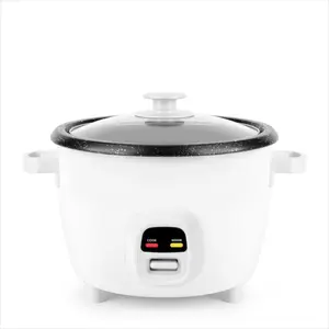 20-Cup Rice & Grain Cooker, 8X Bonded Granite Coating, White, New