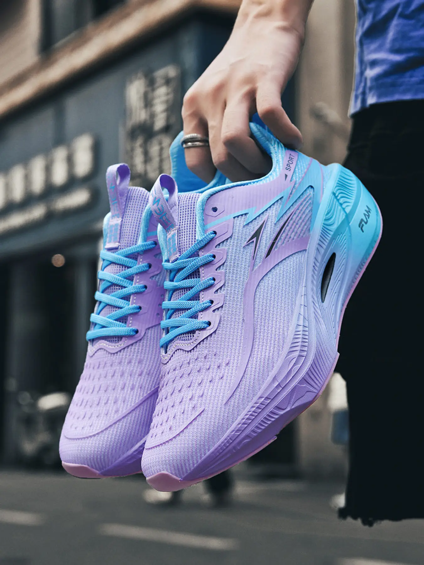Campus Elastic Speed Running Shoes | Smooth Comfortable Upper | Light Speed Boost Sole | Practical Student Daily Sneakers