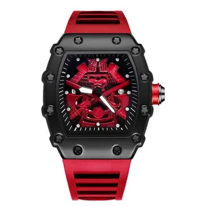 Men's Samurai 45mm Adventure Watch | Japan Quartz Movement with Luminous Dial & Rugged Strap | Water Resistant for Trail Running, Gym, Urban Exploration | Built for Outdoor Athletes & Urban Explorers | #1 Adventure Watch