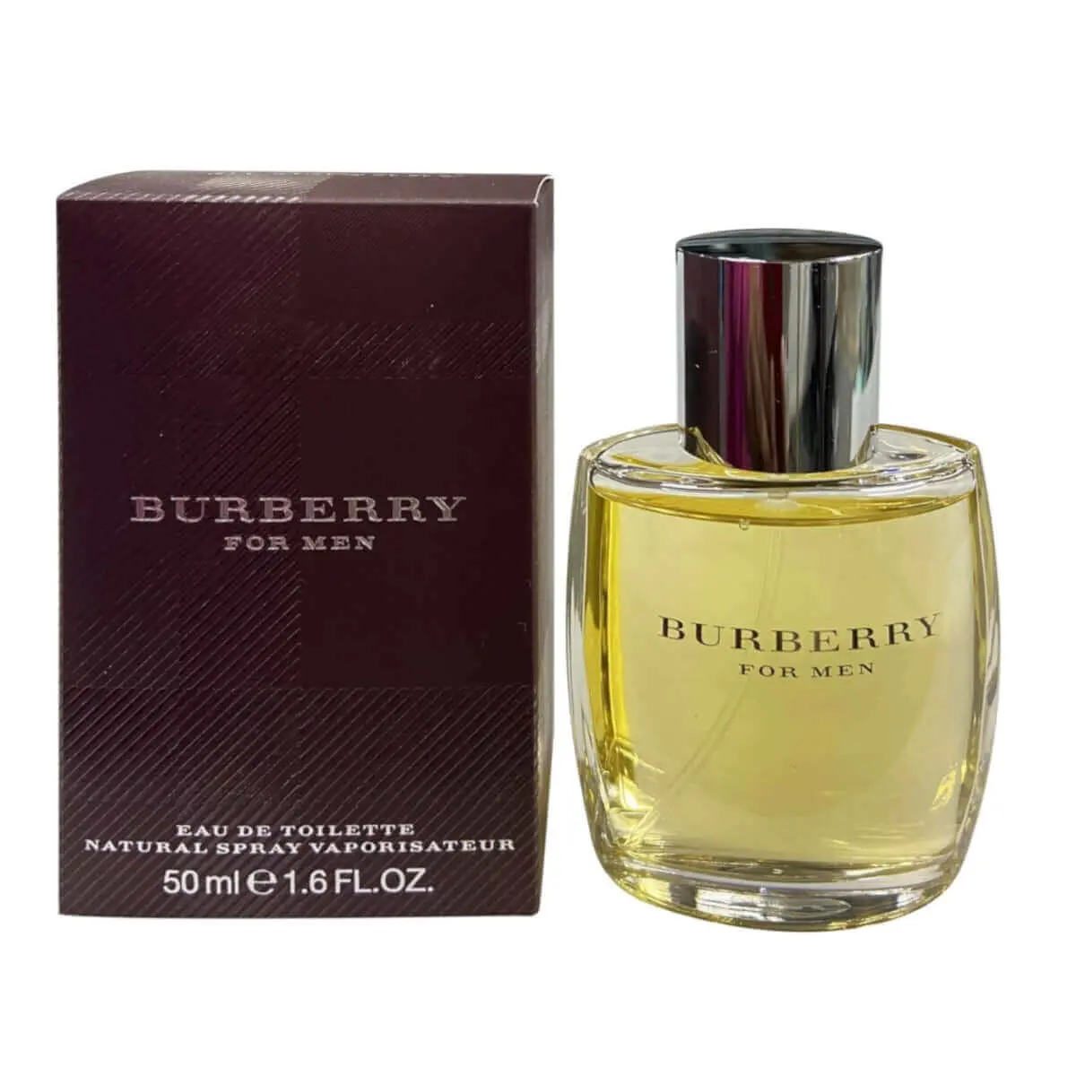 BURBERRY Men's Aromatic Bergamot Eau de Toilette - Men's Cologne with Fresh Mint, Sandalwood Notes, Citrus-Woody Scent, 1.6 fl oz