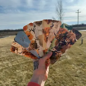 Highland Cow Bookmarks - Assorted Designs with Unique Patterns
