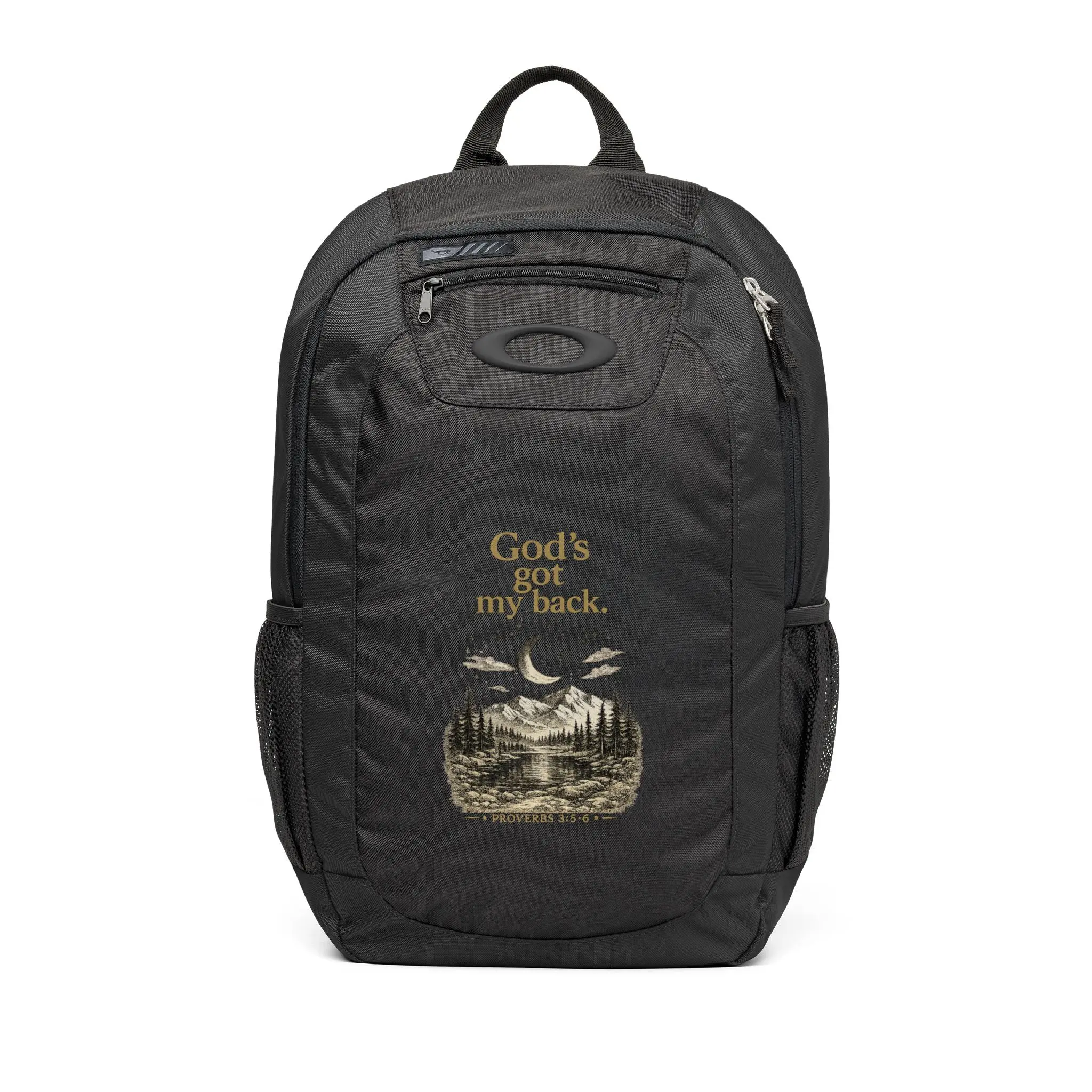 20L Backpack — 'God's Got My Back' Outdoor Faith Backpack