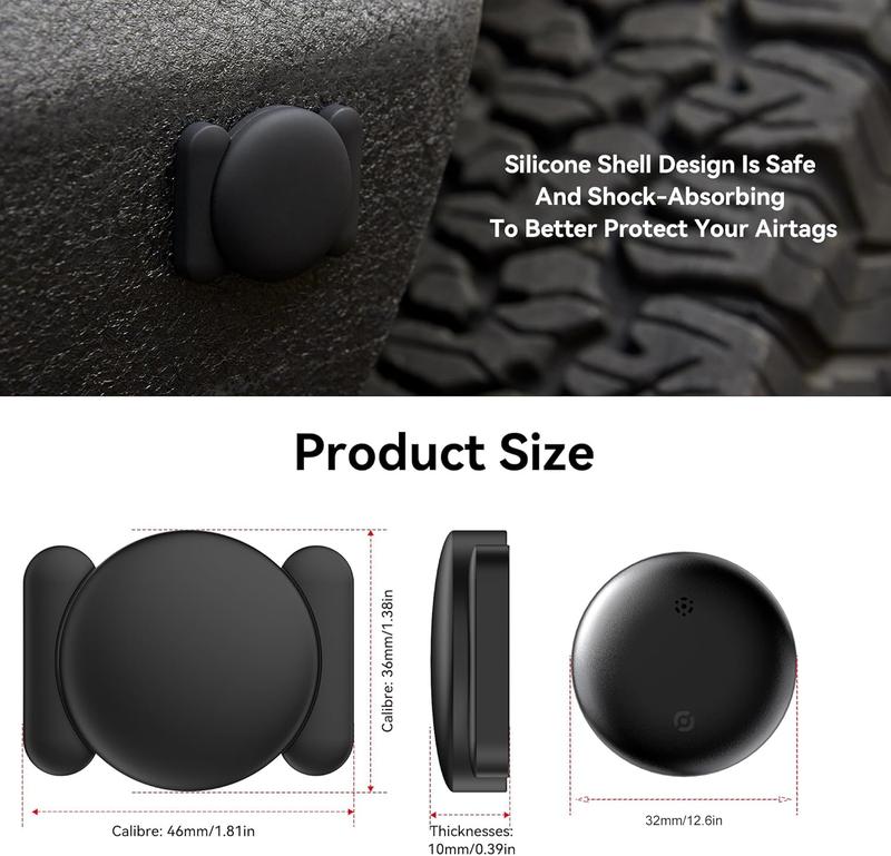 GPS Tracker for Car,Mini Trackers Device with Weatherproof Magnetic Case- No Monthly Fee - Best Hidden GPS Tracker - Global Coverage Locator, Anti-lost Device