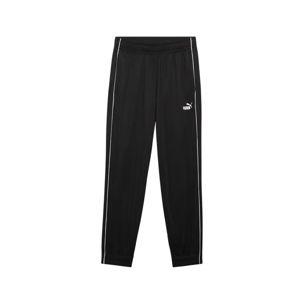 PUMA Mens Essentials Piped Tricot Pants Casual - Black
