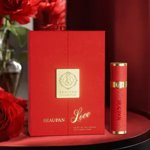 BEAUPAN Love/Miss Long Lasting Woman Perfume 30ml - Citrusy & Cedar Notes, Persistent Scent with Strawberry Jasmine & Sandalwood, Travel Size Flower Spray