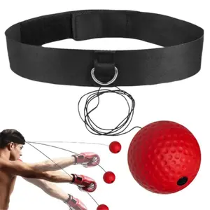 Box Bollen, Boxing Reflex Ball Set With Adjustable Headband for Punching Practice, Interactive Boxing Ball, Improve Reaction Response, Reflex Timing, Accuracy and Focus
