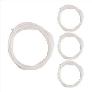 4pcs/set White Durable Nylon Ukulele Strings Replacement Part for 21 inch 23 inch 26 inch Stringed Instrument