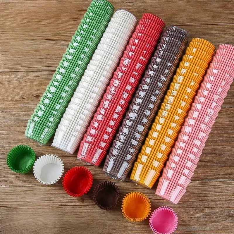 500pcs Muffin Cupcake Holders, Odorless Disposable Baking Cups, Greaseproof Paper Baking Molds for Baking Needs, Baking Supplies, Baking Accessories