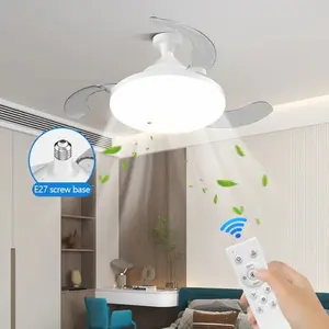 New Ceiling Fan Light Invisible Telescopic Blade Air Circulation Fans Silent Dimming Timed Room Decor Ceiling Fan with Led Light #CeilingFanLight #InvisibleCeilingFan #RetractableFan #SilentFan #HomeDecor #LEDFanLight #RoomUpgrade
