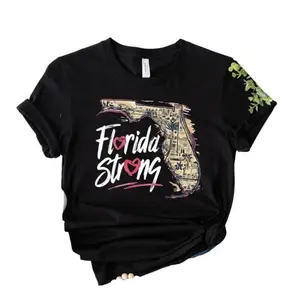 Florida Strong T-shirt Featuring October 2024 Tropical Storm Tee And Hurricane Shirt From Milton Tshirt Classic Cotton