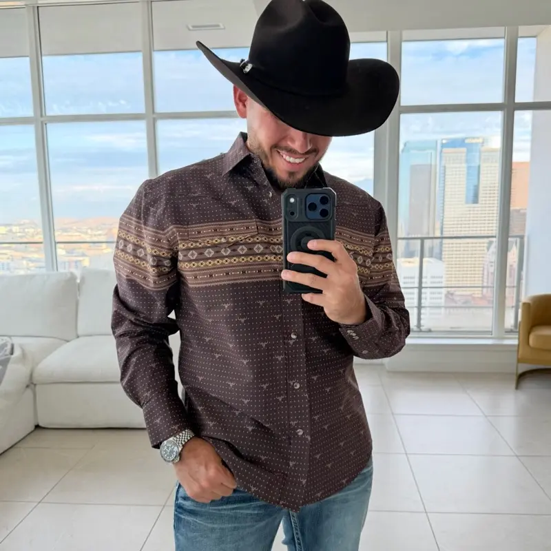 AZTEKA LONG SLEEVE (FITTED)