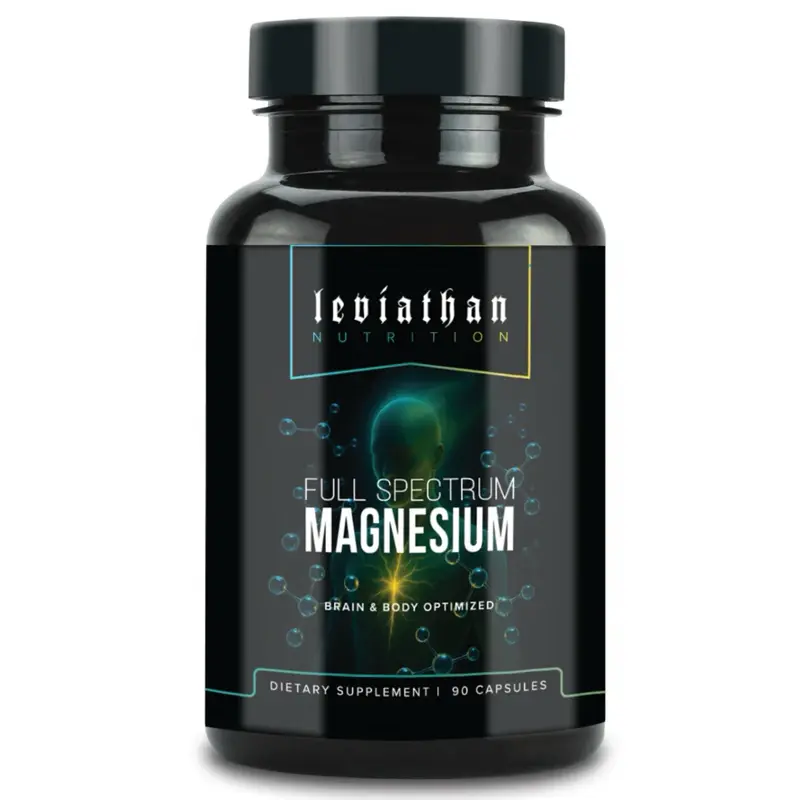 Magnesium By Leviathan Nutrition, Full Spectrum Magnesium Pills