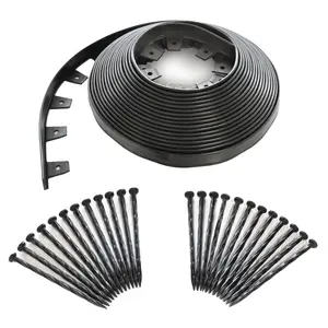 60 ft. No-Dig Plastic Landscape Edging Kit