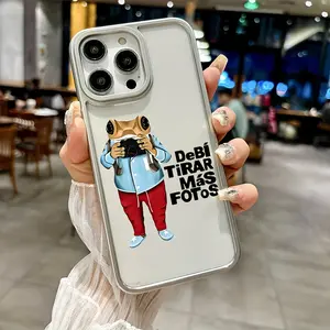 Hot Male Singer B-Bad B-Bunny Smartphone Case for iPhone 16 15 14 13 12 11 Pro Max X XR XS Max 8 7 Plus, Luxury Transparent Soft Back Cover