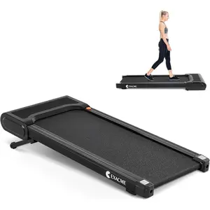 【EXACME】4-in-1 Under Desk Walking Treadmill with 12% Auto Incline, 2.25HP, 265 lbs Capacity & Remote Control for Home Office