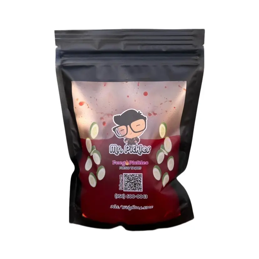 Fuego Pickle slices and whole Food Pickled
