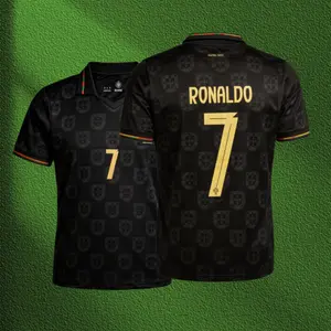 2526 Home No. 7 Cristiano Ronaldo Short Long Sleeve Jersey Soccer Jerseys