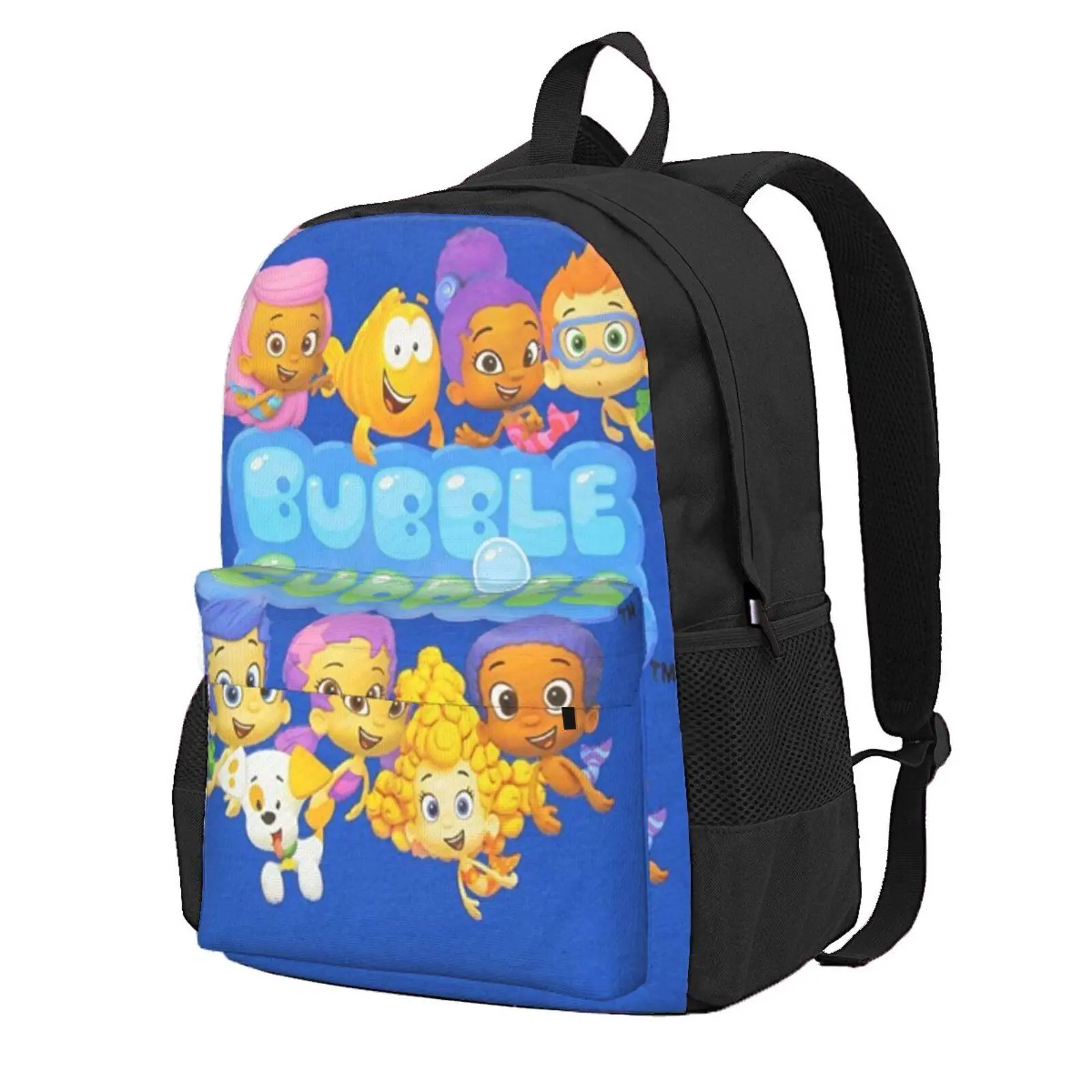 Bubble Guppies Kids School Backpack Zooli Student Daypack Nonny Versatile Bookbag for Elementary, Commuting & Weekend Adventures