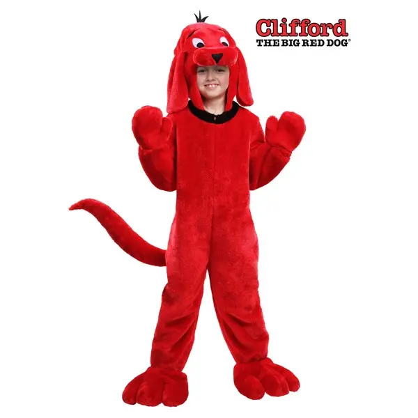 Clifford the Big Red Dog Kids Costume