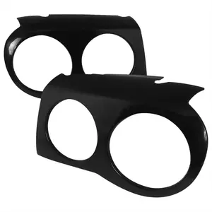 2005-2010 Chrysler 300C ABS Headlights Cover (Black) 2005-2010 Chrysler 300C ABS Headlights Cover (Black)