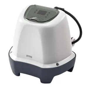 Intex 26661EG Krystal Clear Pool Small and Sleek Saltwater System, 110-120V