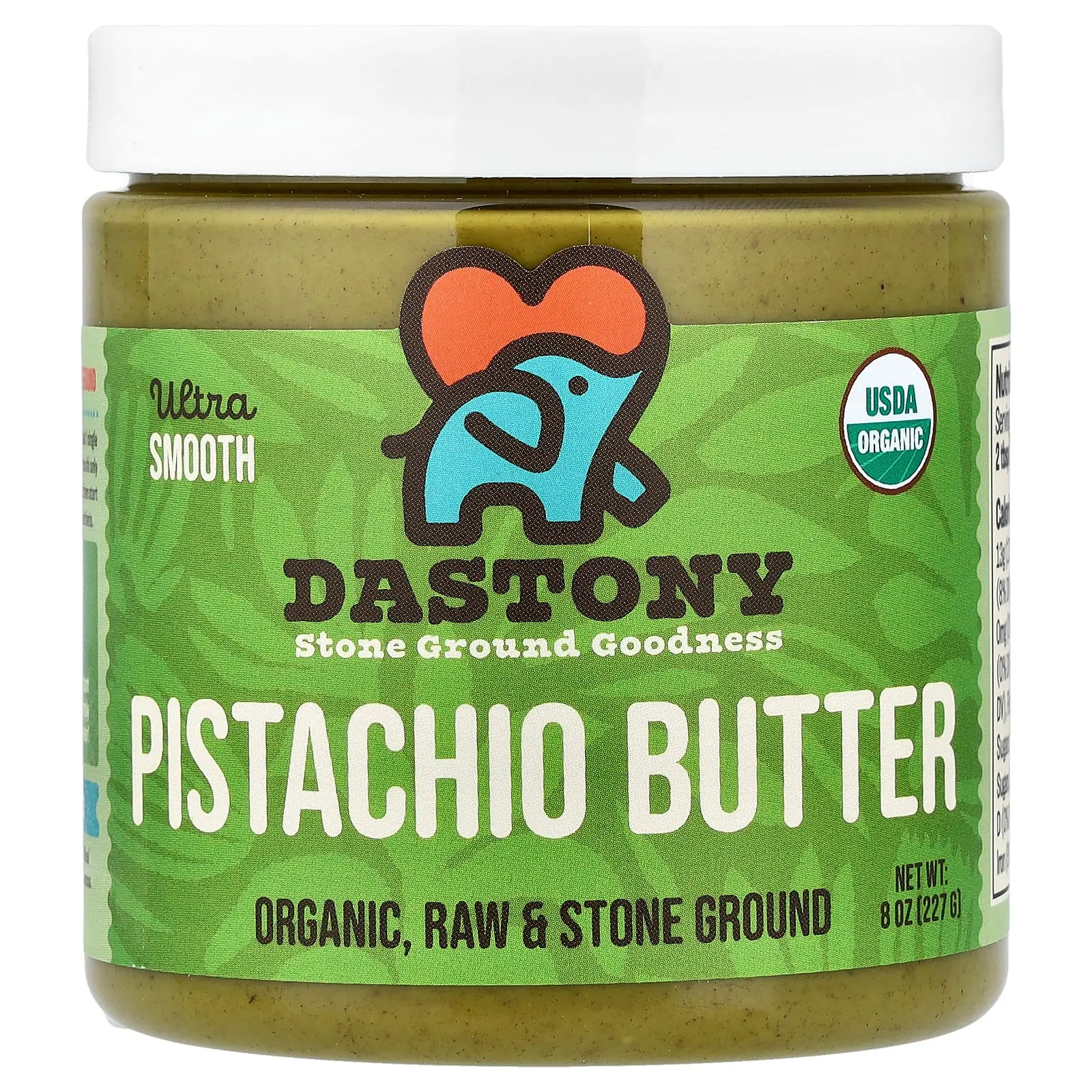 Dastony Pistachio Butter, Ultra Smooth, 8 oz (227 g) Dastony Pistachio Butter, Ultra Smooth, 8 oz (227 g)
