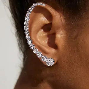 Women's Minimalist Geometric Hoop Earrings - Simple Elegant Loop Earrings for Daily Wear & Christmas, Year-Round Versatile Style, (No Plating), Bulk Wholesale for Parties/Office/Casual Outfits - Easy-Care Durable