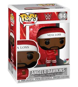 Funko Pop Vinyl Figure WWE Angelo Dawkins 94 (BOX WEAR DISCOUNT)