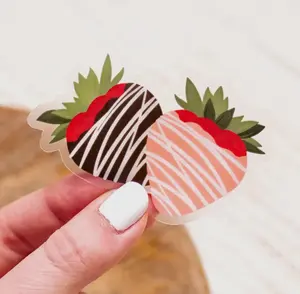 Chocolate Covered Strawberries - Stickers