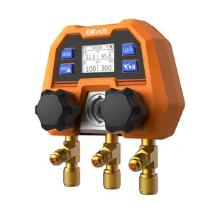Elitech HVAC Digital Manifold Gauge App Control AC Gauges, DMG-4B