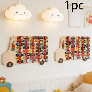 Storage Bag for 1:64 Scale Cars, Small Car Organizer, Toy Car Display Wall Rack, Fashionable Home Decor, Bedroom and Car Interior Accessory