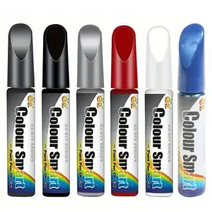 Colour Smart Car Scratch Repair Paint Pen - Multi-color Touch-up Solution for Auto Parts - Easy Application & Versatile Colors - Ideal for Various Shades to Match Your Car's Original Color - Silver White Black Grey Blue Red