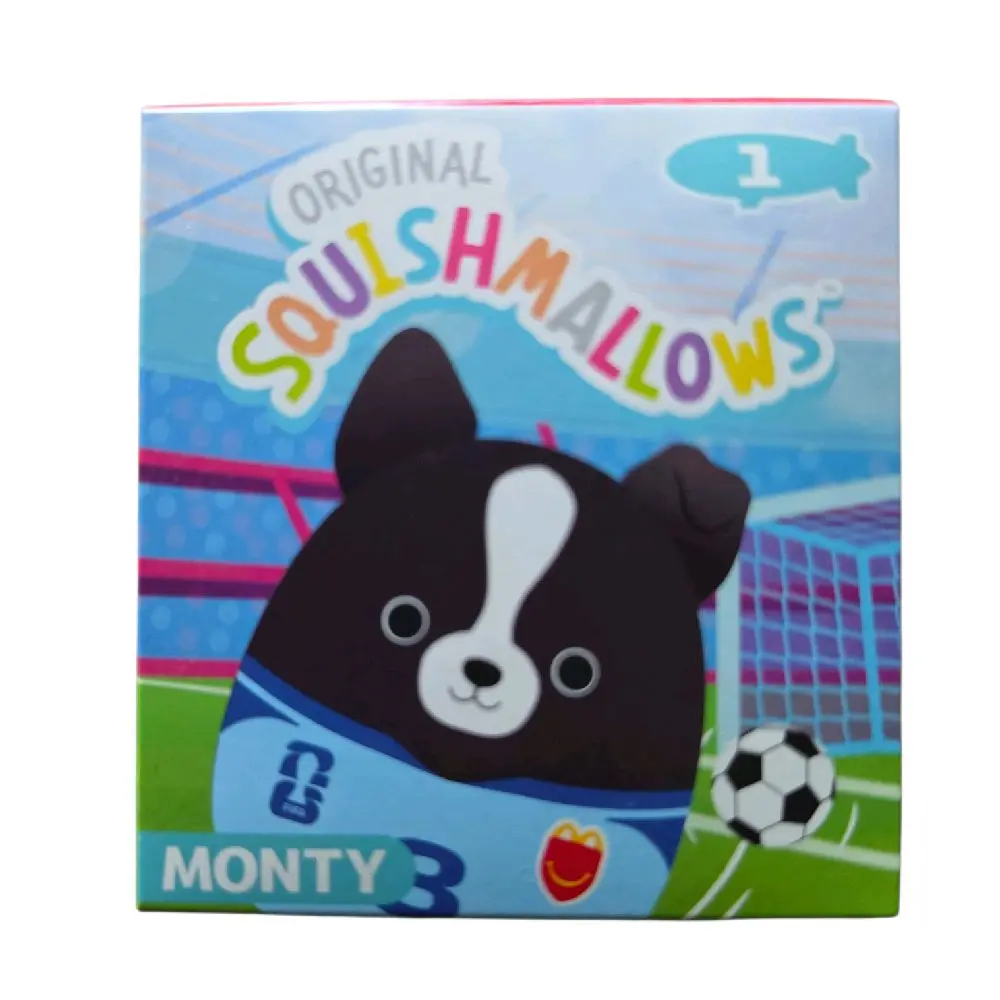 McDonald’s FIFA World Cup 2026 Squishmallows Happy Meal Toy, #1 Monty Unopened New Collectible Figure